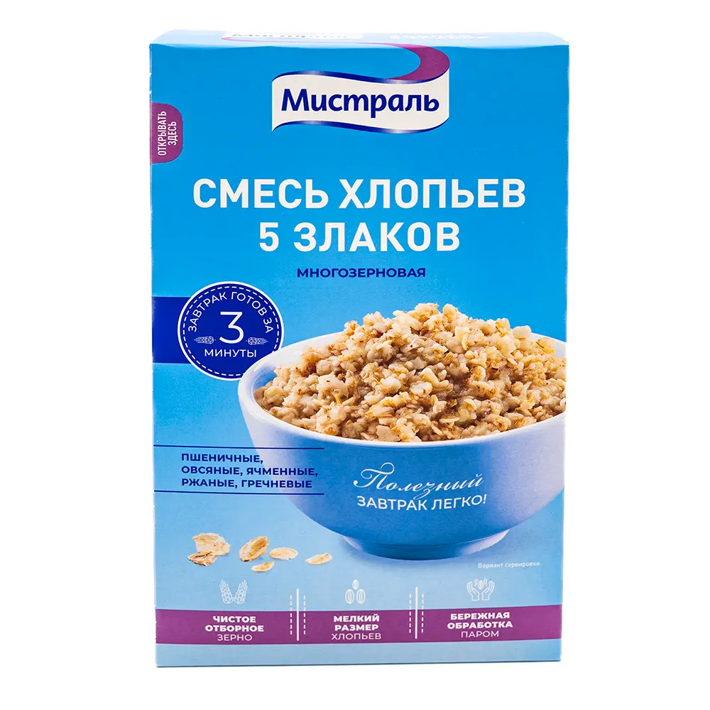 Mistral 5 Multigrain Flakes, 400 g