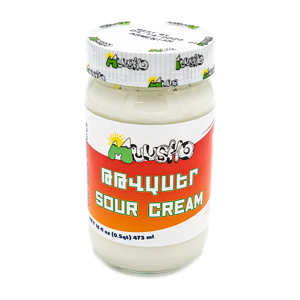 Muusho Sour Cream, 16 oz