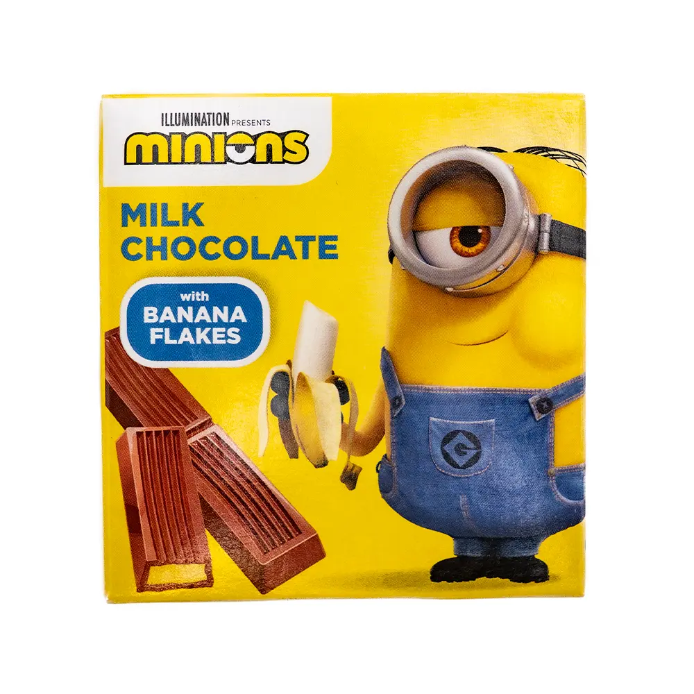 Minions Milk Chocolate, 50 g