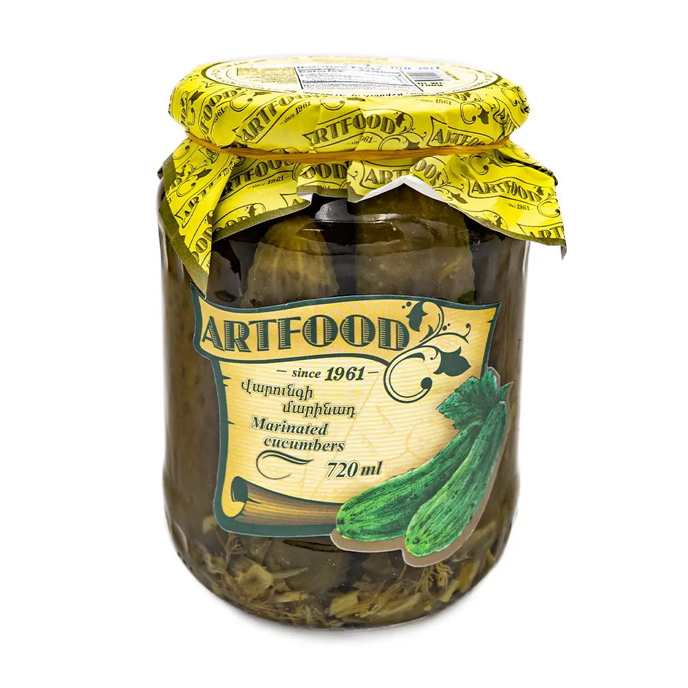 Artfood Marinated Cucumbers, 700 g