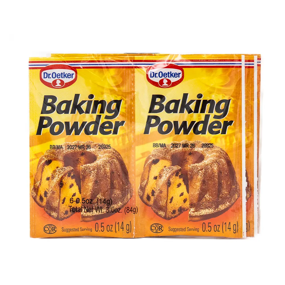 Dr. Oetker Baking Powder, 6x0.5 oz