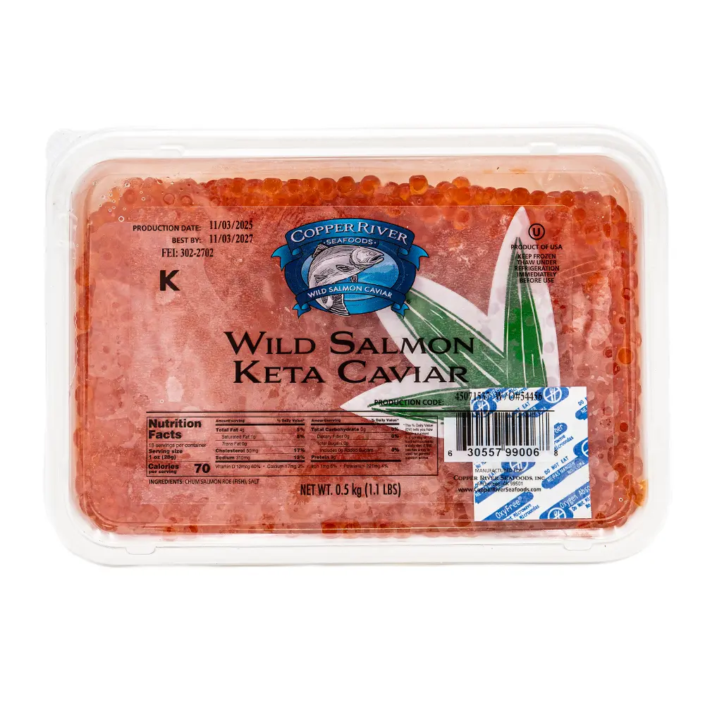 Wild Salmon Keta Red Caviar