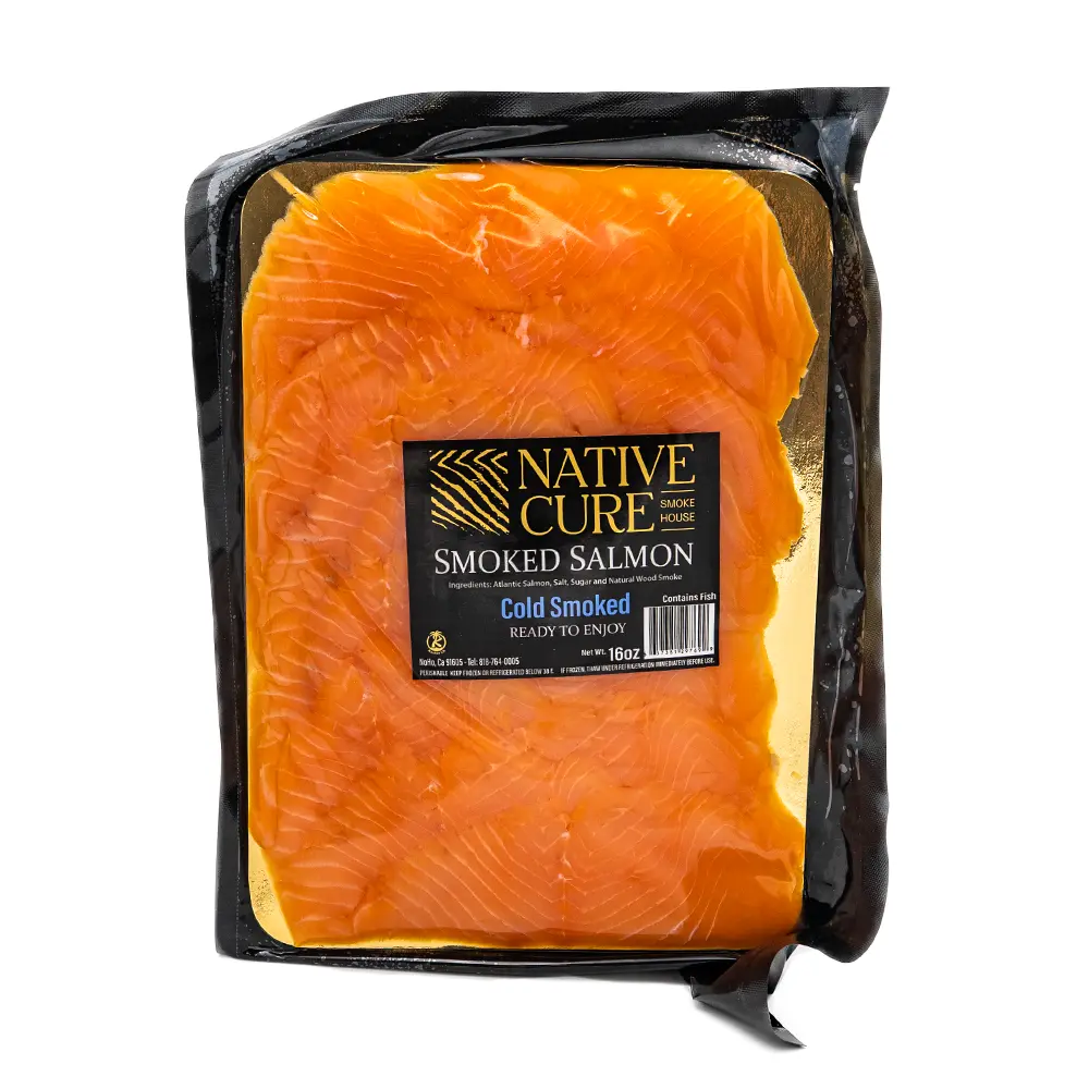 Native Cure Cold Smoked Salmon, 16 oz