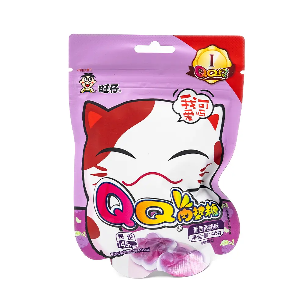 Want-Want Yogurt Grape Gummies, 45 g