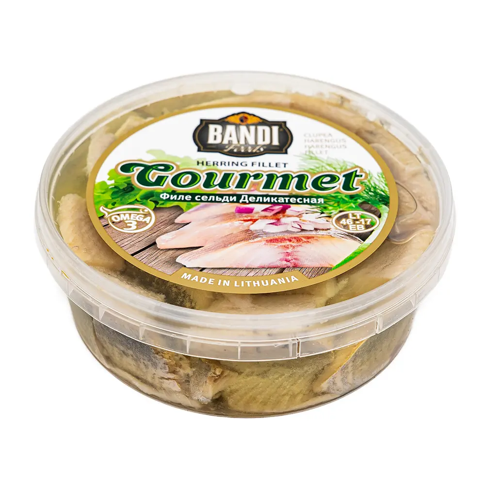 Bandi Gourmet Herring Fillet, 500 g