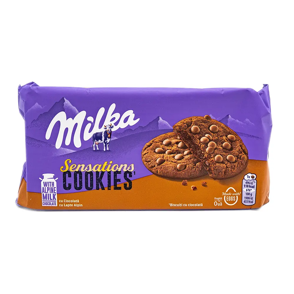 Milka Sensations Cookies, 156 g