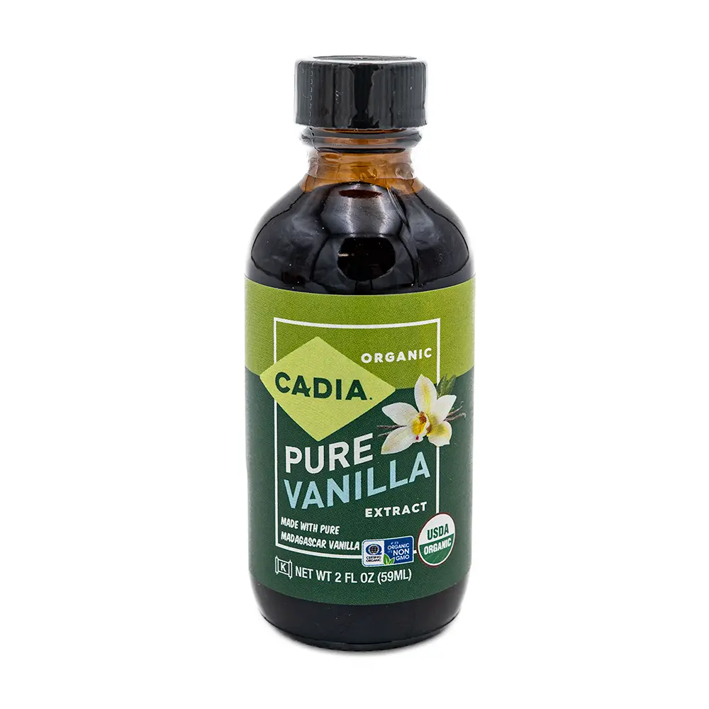 Cadia Organic Pure Vanilla Extract, 2 oz