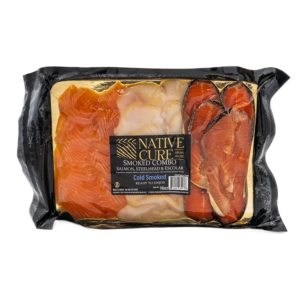 Native Cure Cold Smoked Combo 3 Kinds, 16 oz