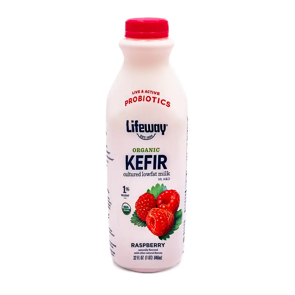 Lifeway Organic Raspberry Kefir, 32 oz