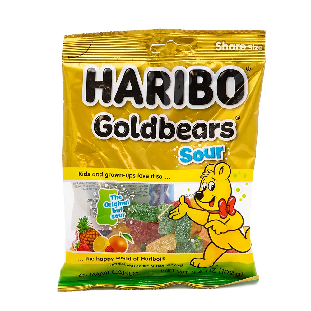 Haribo Sour Gold Bears Gummi Candy