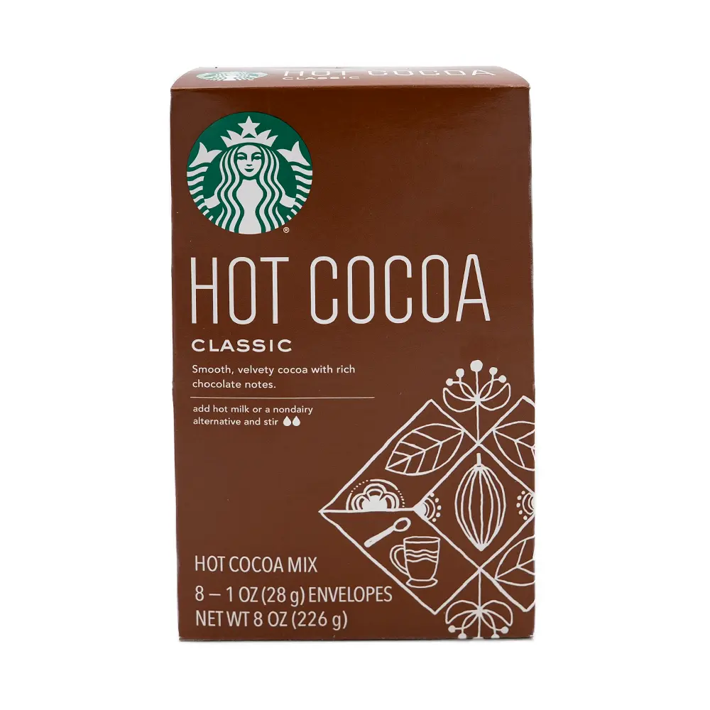 Starbucks Classic Hot Cocoa 8 count, 8 oz
