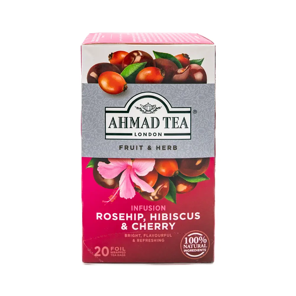 Ahmad Tea Rosehip, Hibiscus & Cherry, 40 g
