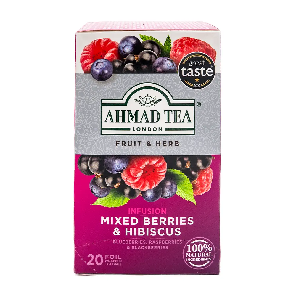 Ahmad Tea Mixed Berries & Hibiscus, 40 g