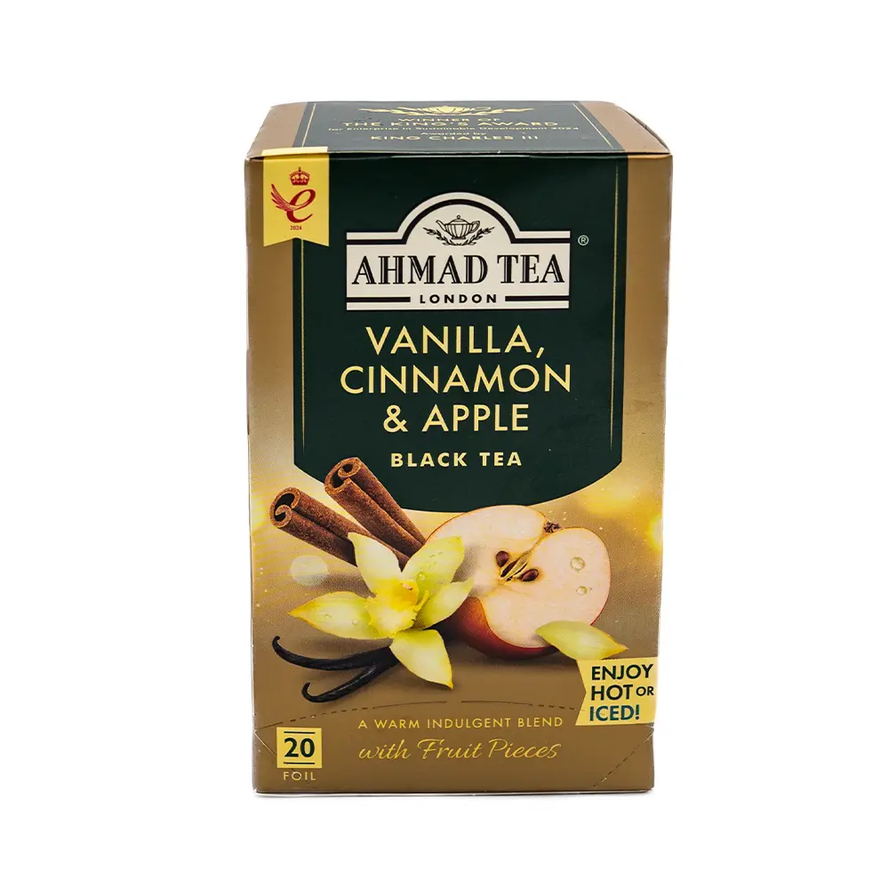 Ahmad Tea Vanilla, Cinnamon & Apple, 40 g