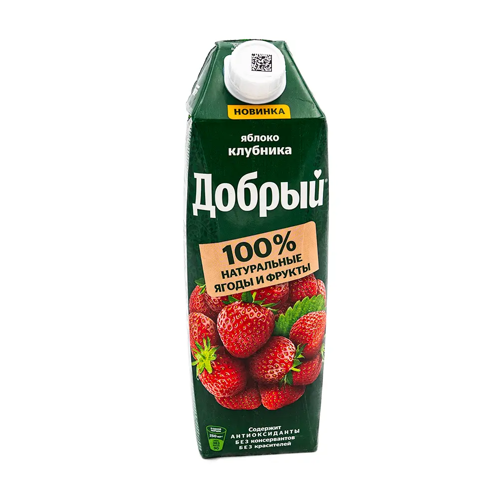 Dobriy Apple Strawberry Drink, 1 L