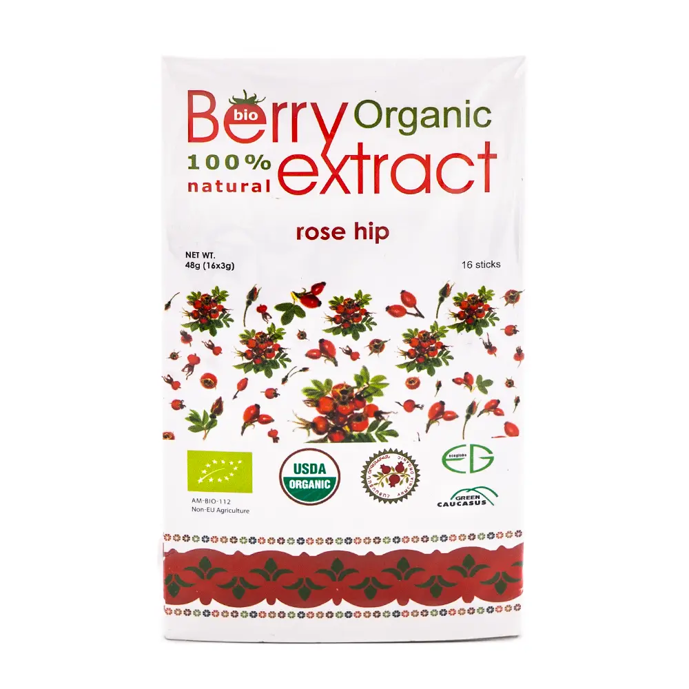Berry Organic Extract Rose Hip, 48 g