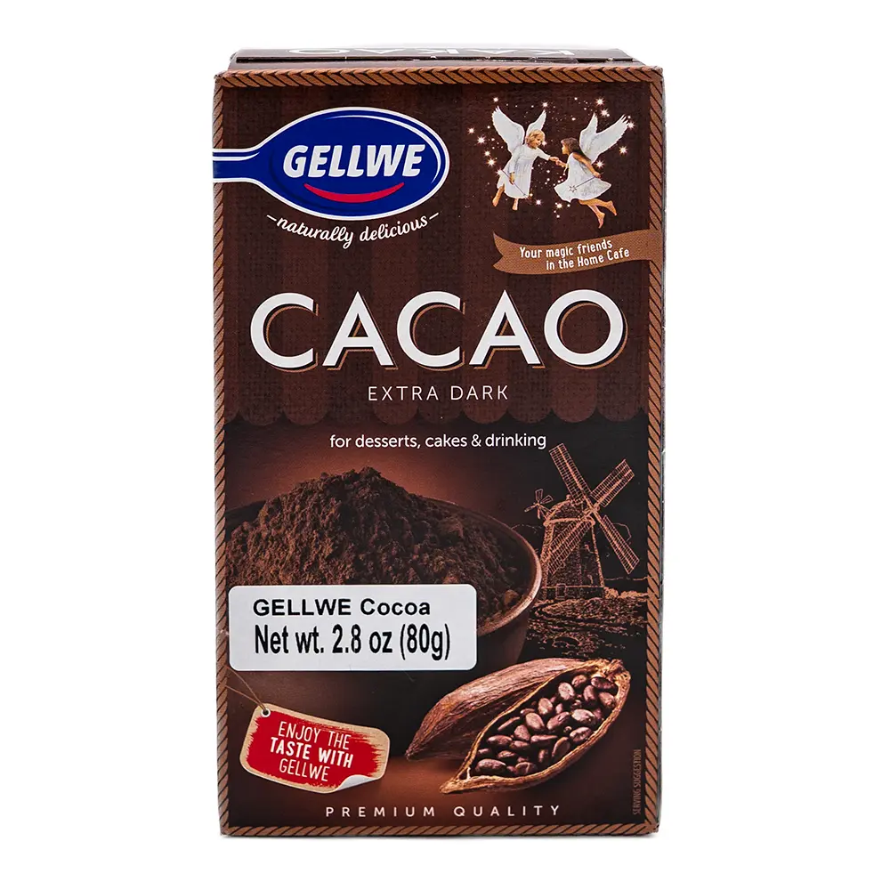 Gellwe Extra Dark Cocoa, 80 g