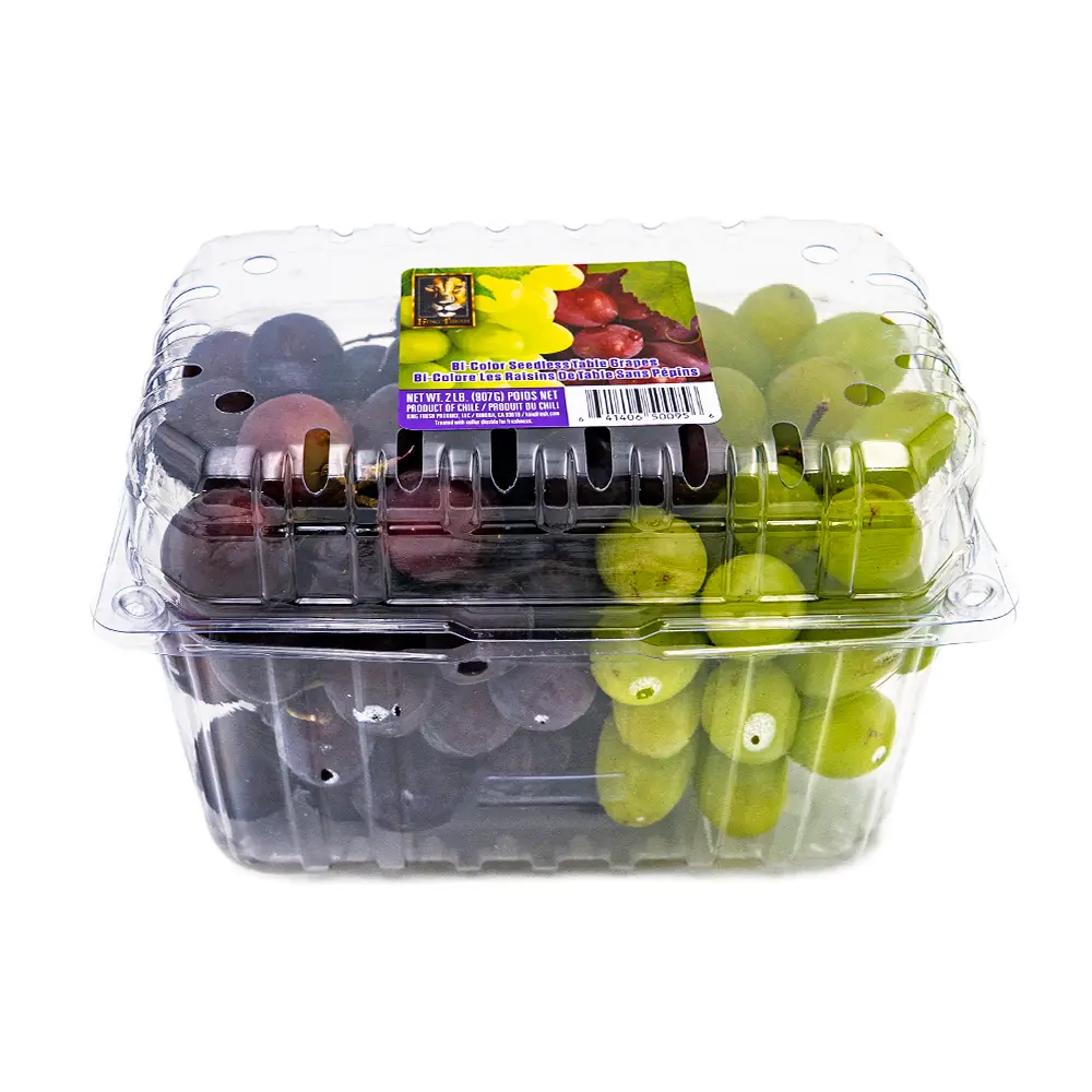 Bi Color Seedless Table Grapes, 2 lb