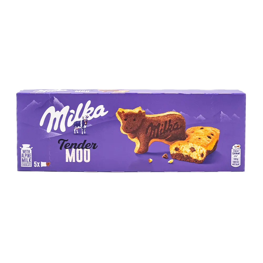 Milka Tender Moo Buiscuits 5 count, 140 g