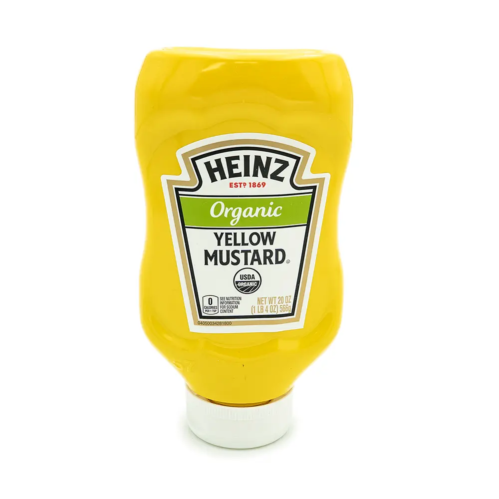 Heinz Organic Classic Yellow Mustard, 20 oz