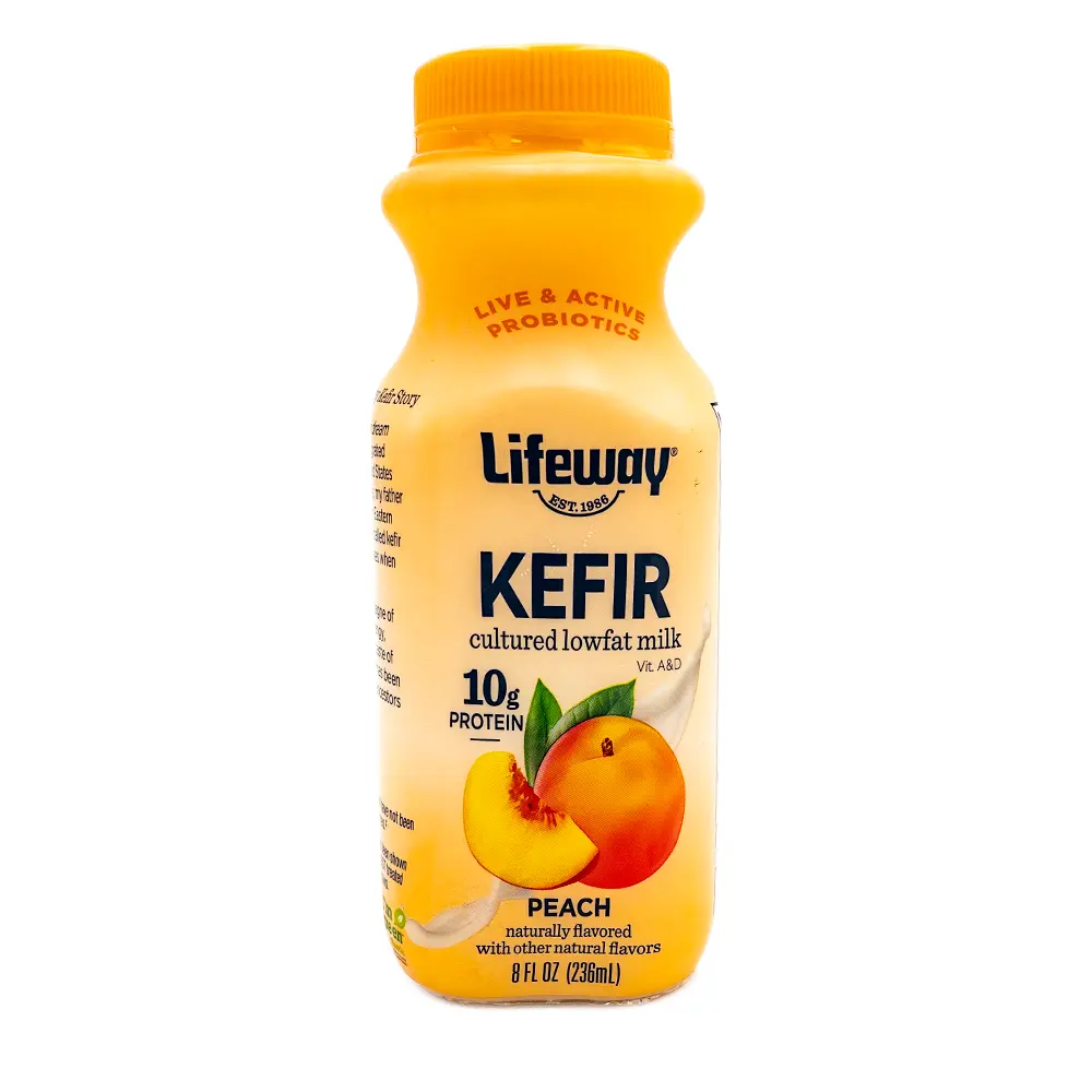 Lifeway Peach Kefir, 8 oz
