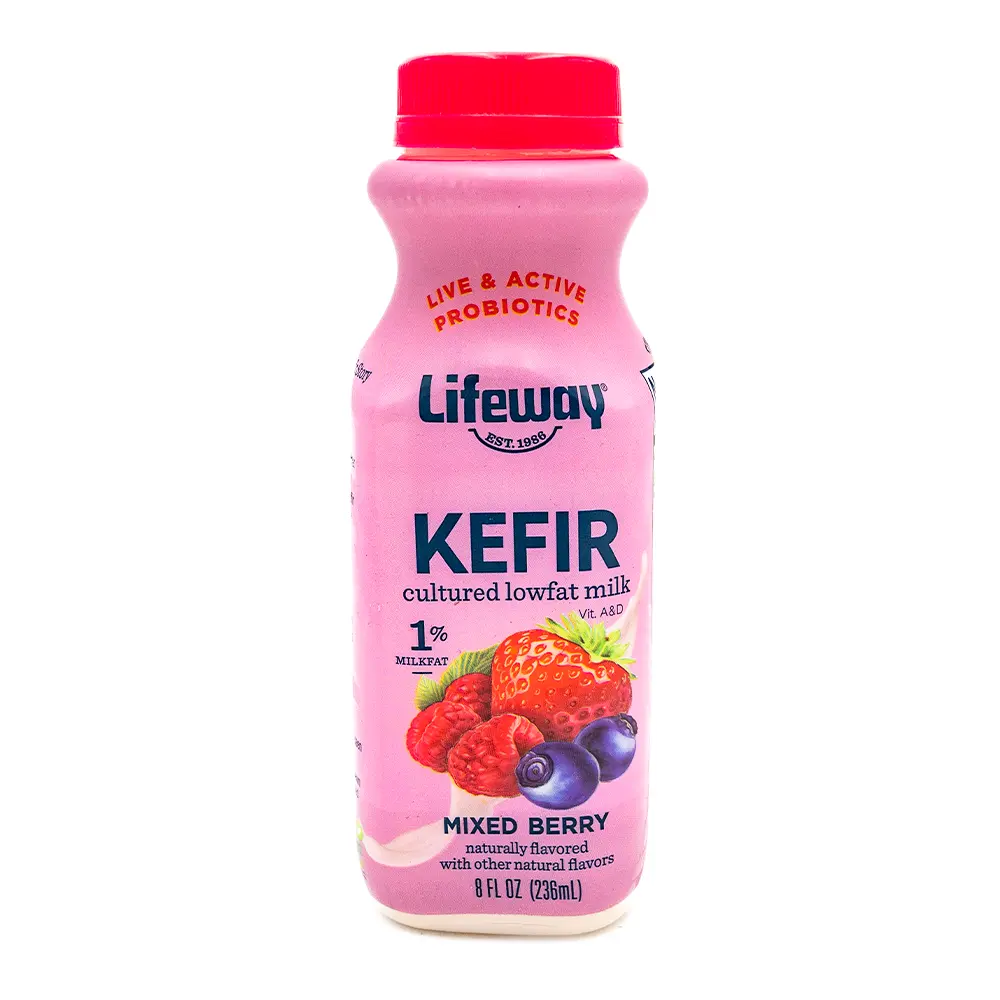 Lifeway Mixed Berry 1% Kefir, 8 oz