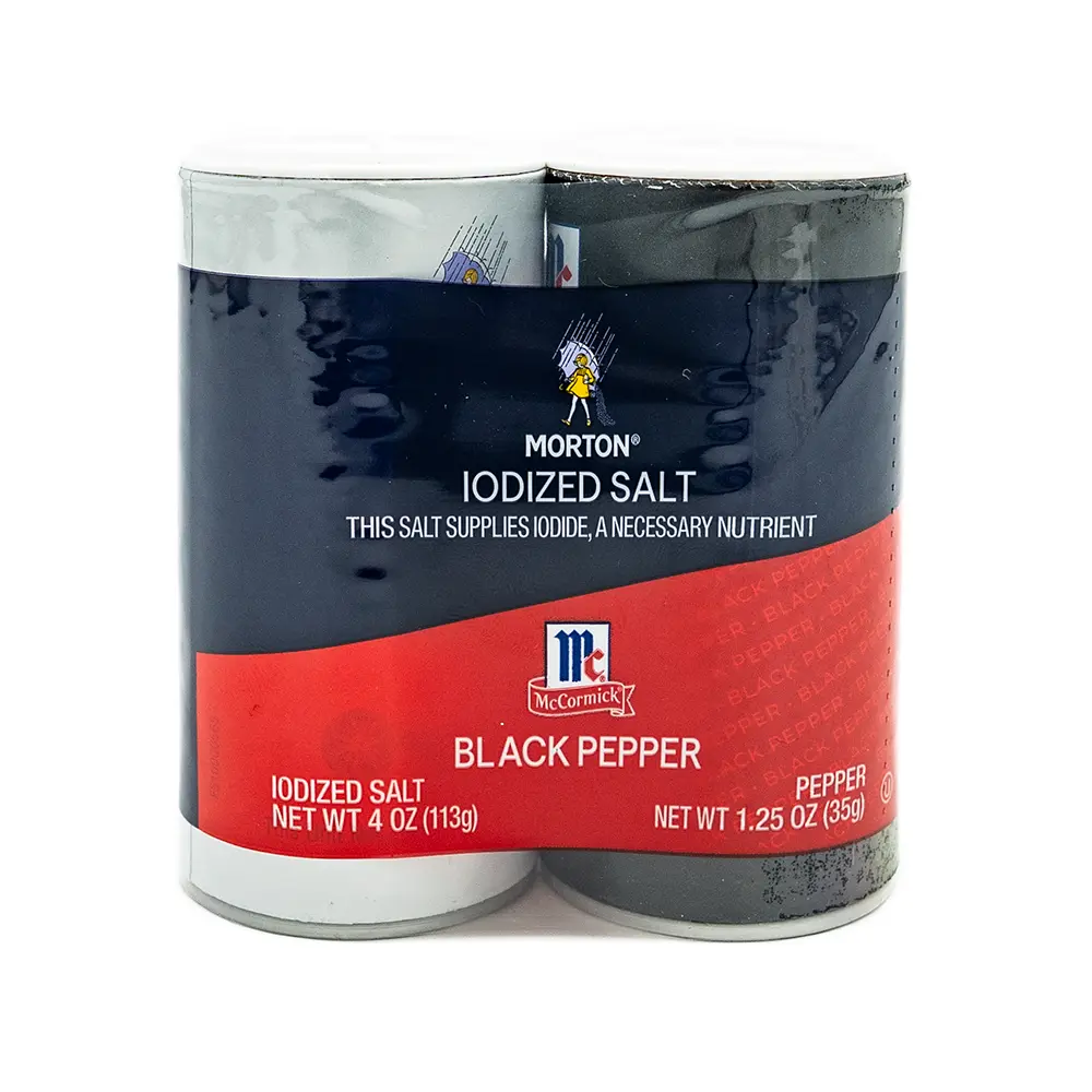 Morton Salt & Pepper, 5.25 oz