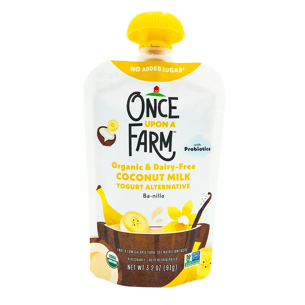Once Upon A Farm Organic Ba-nilla Smoothie, 91 g
