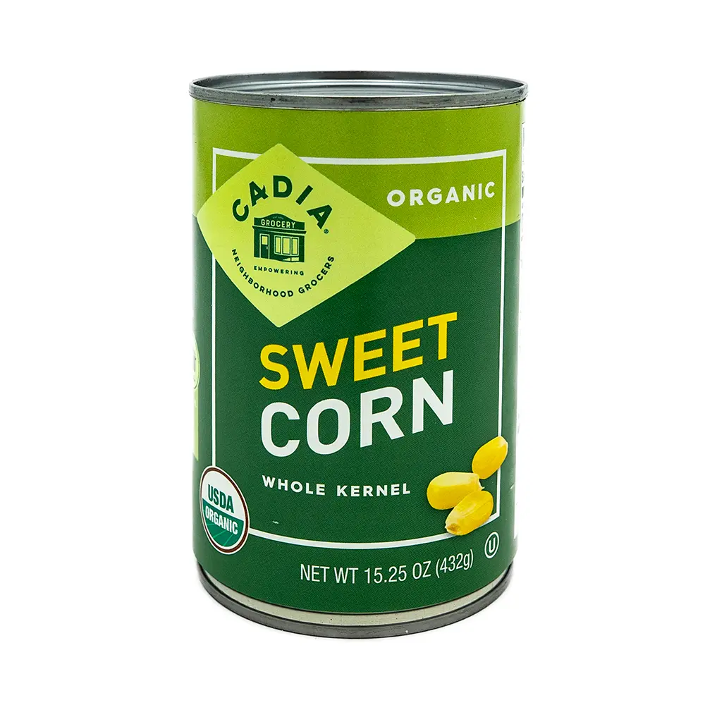 Cadia Organic Sweet Corn, 15.25 oz