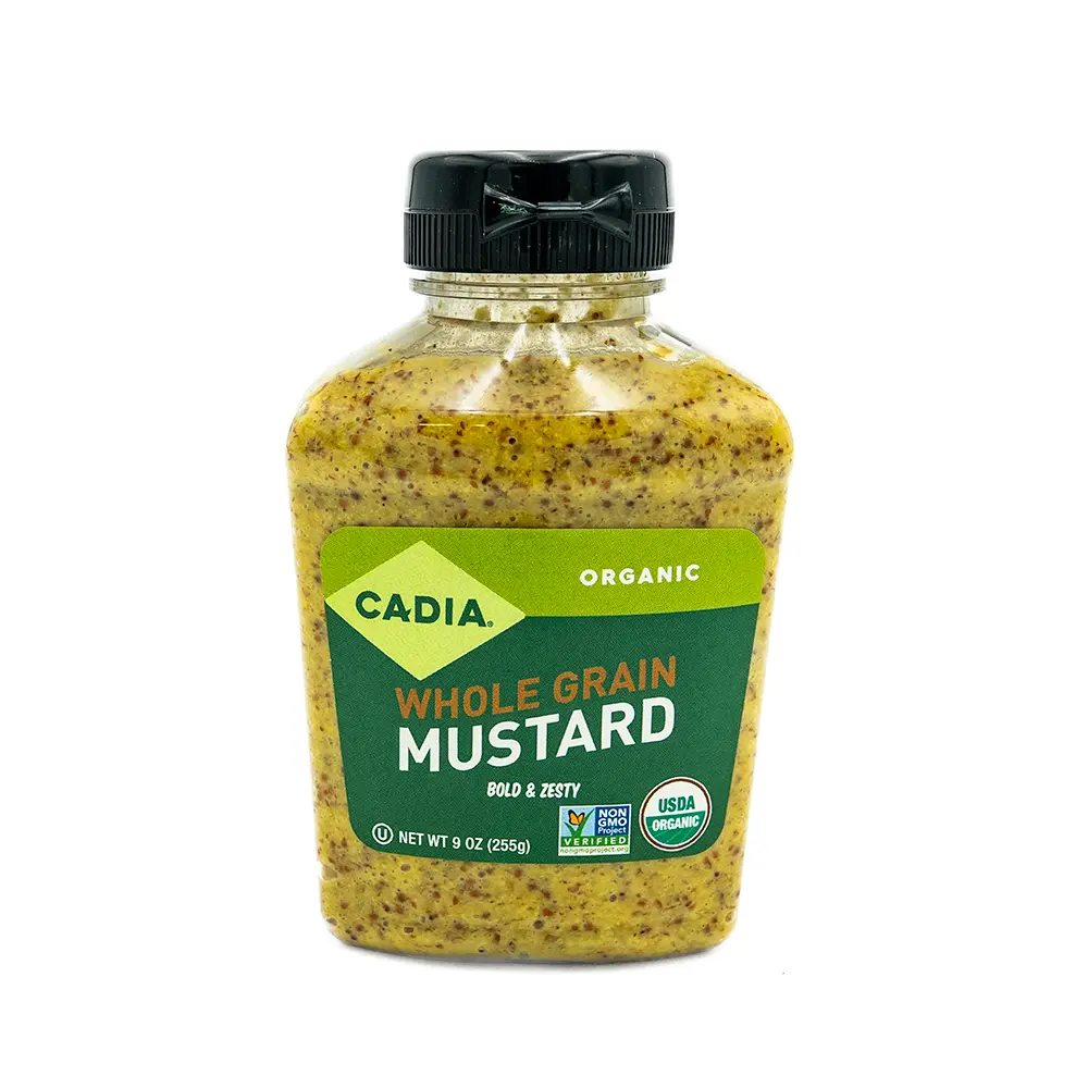Cadia Organic Whole Grain Mustard, 9 oz