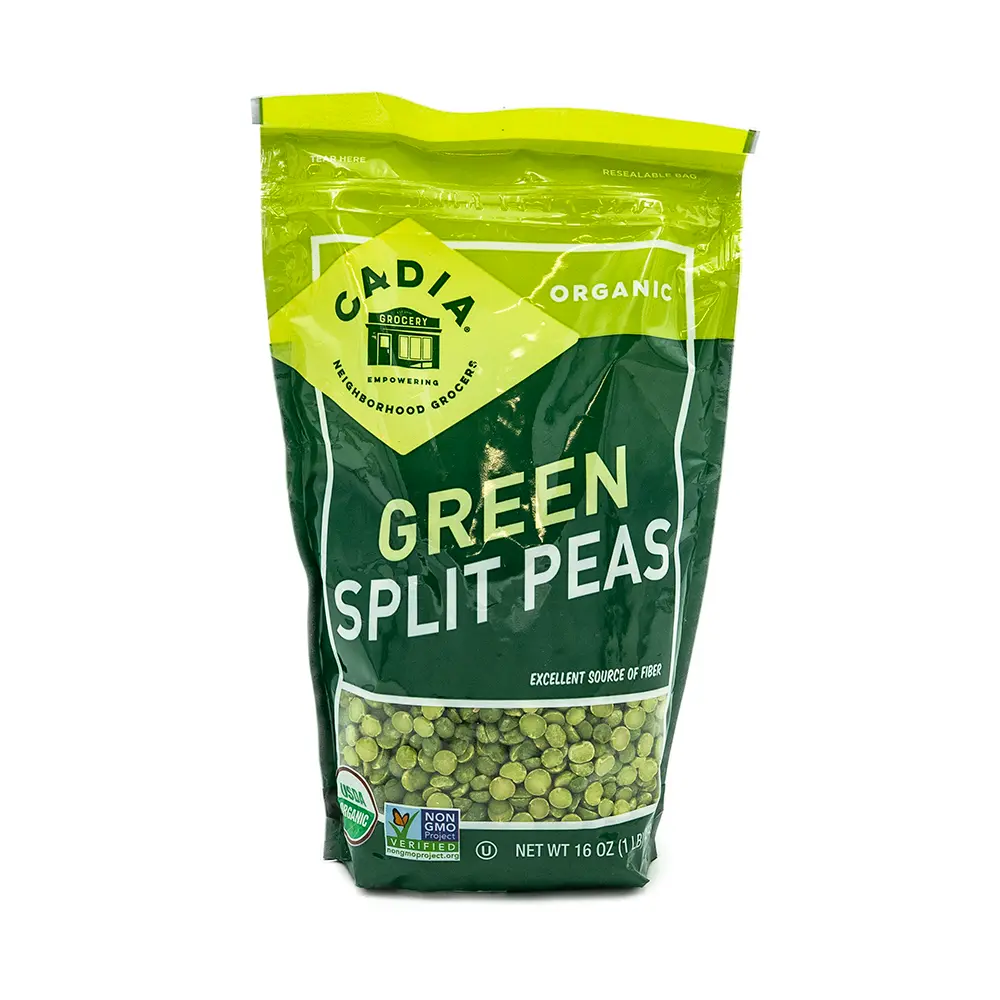 Cadia Organic Split Peas, 16 oz