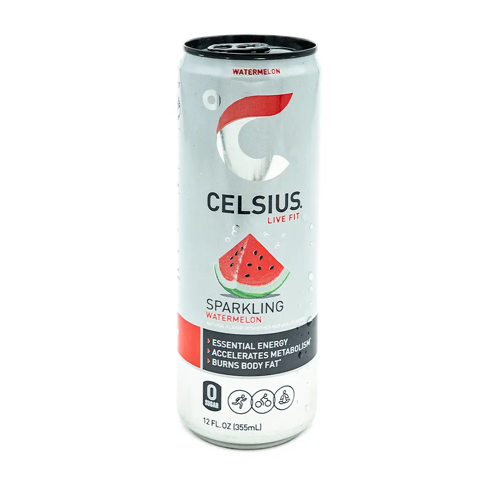 Celsius Sparkling Watermelon, 12 oz