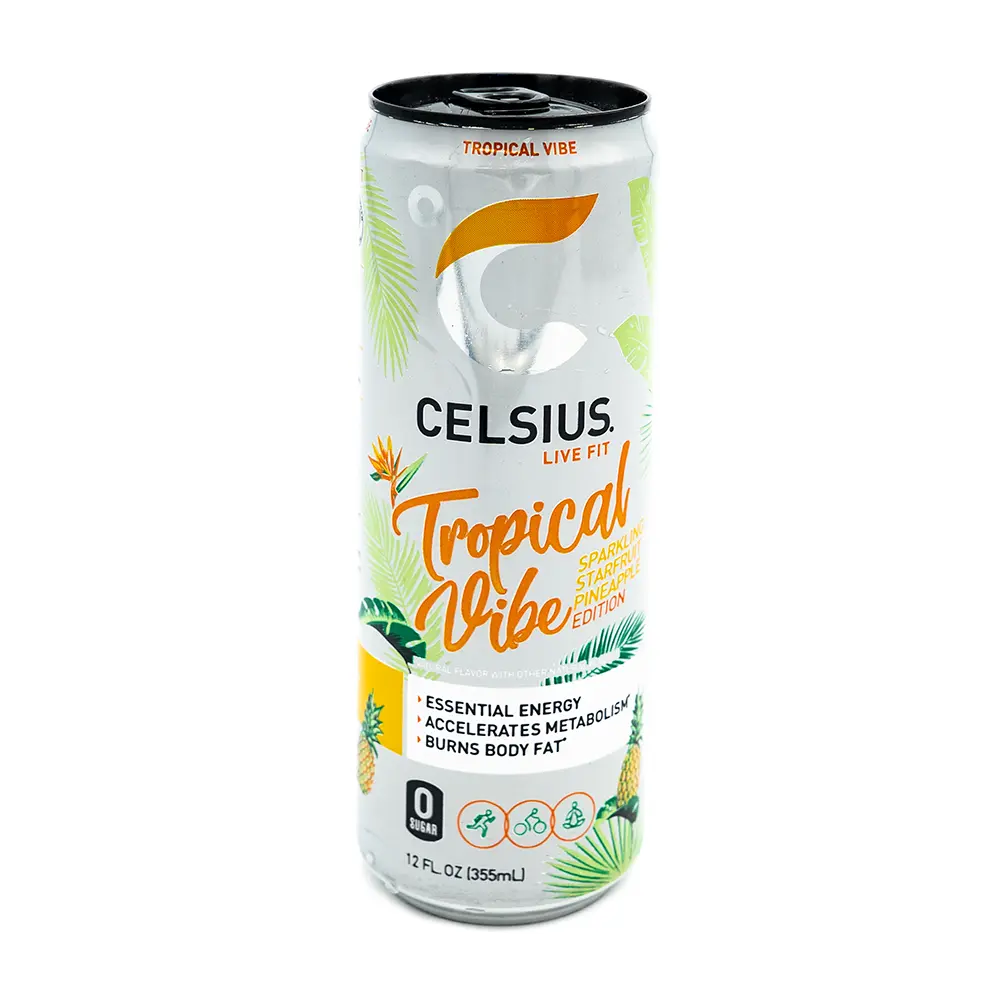 Celsius Tropical Vibe, 12 oz
